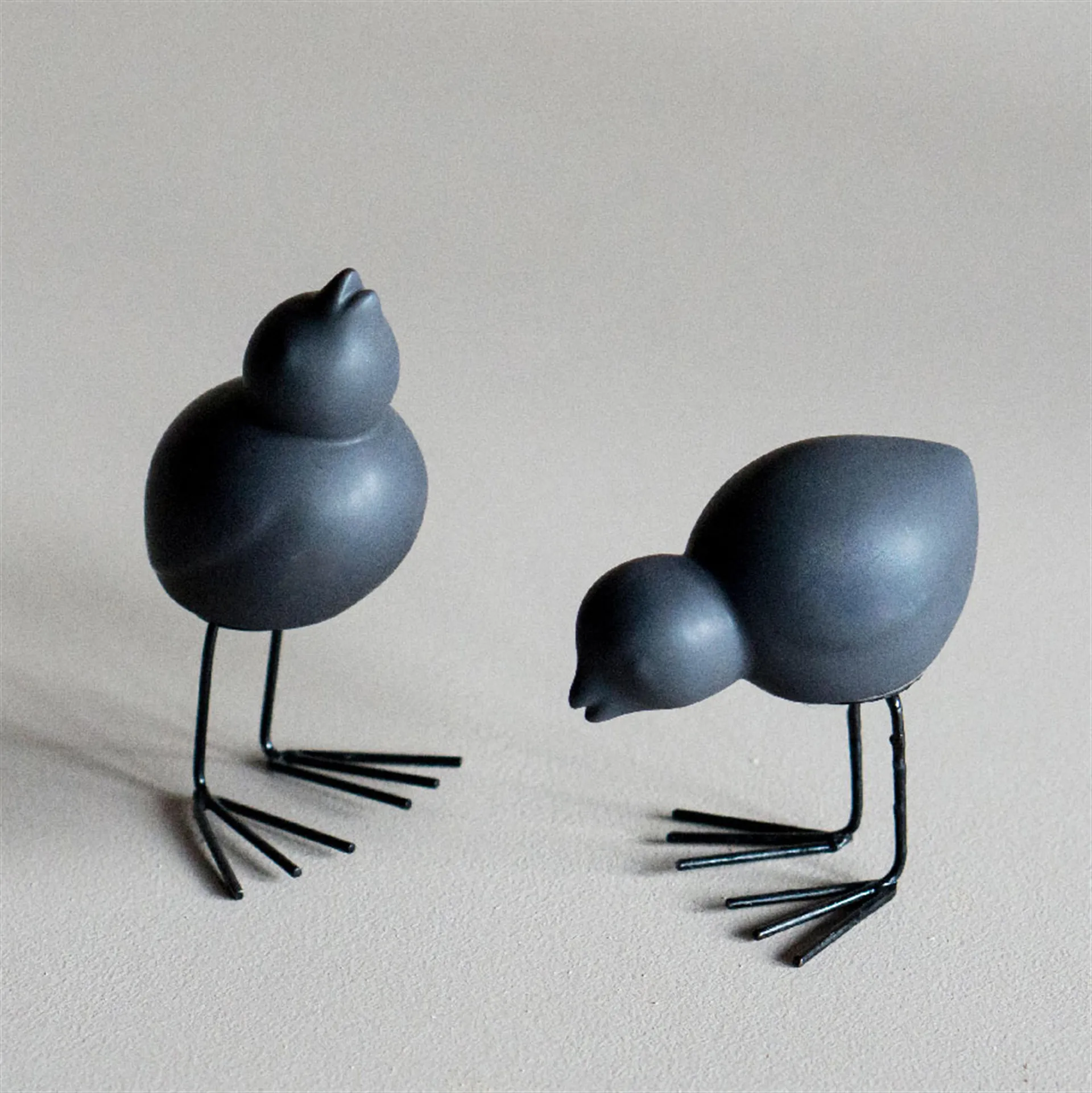 DBKD Swedish Birds påskdekoration 2-pack, Black DBKD