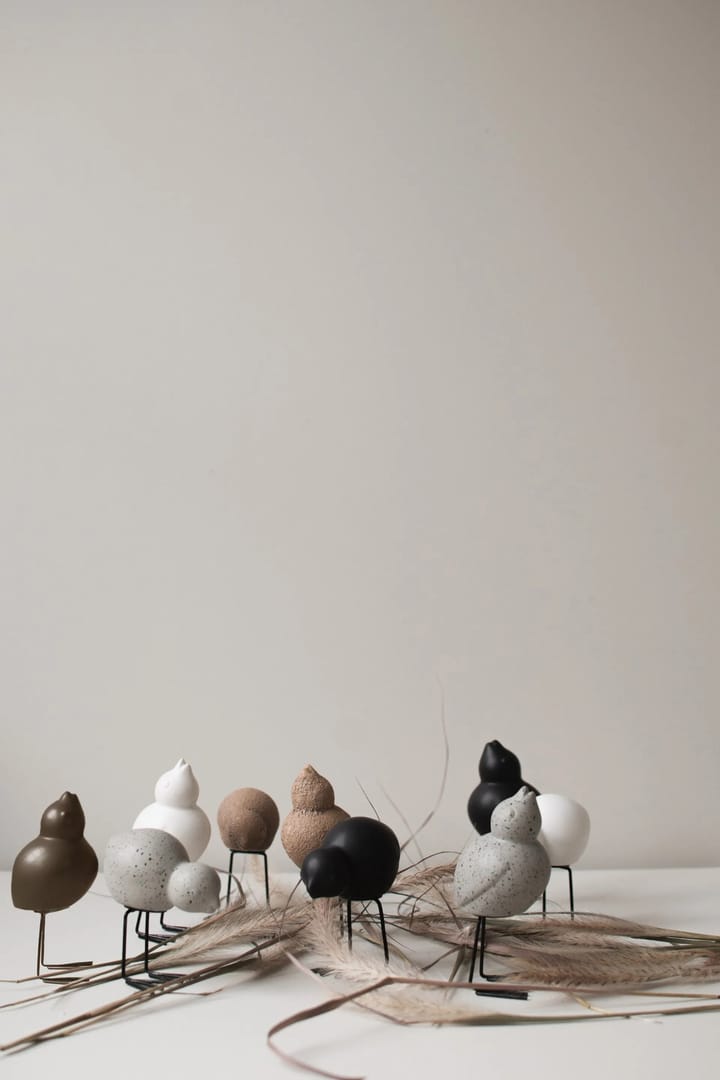 DBKD Swedish Birds påskdekoration 2-pack, Shiny dust DBKD