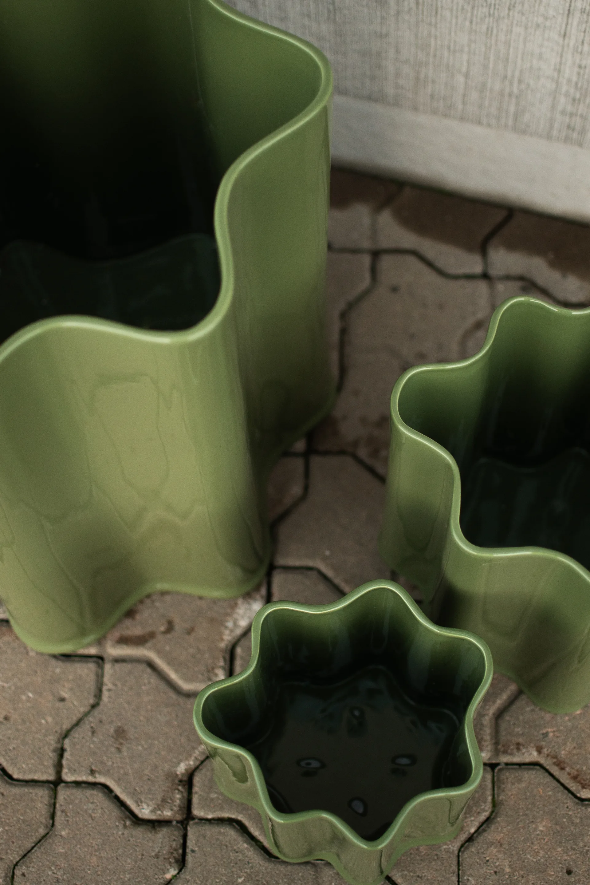 Filter kruka, Shiny green, Ø41 cm DBKD