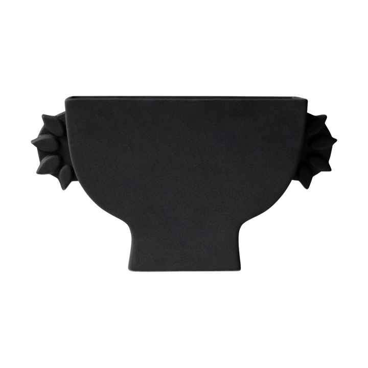 Flat vas 16 cm - Black - DBKD