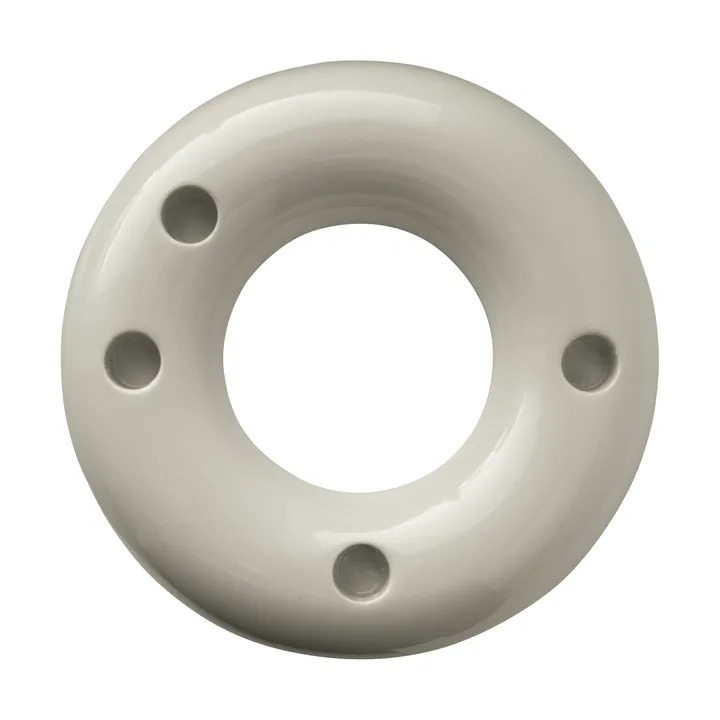 Float ljusstake - Shiny creme - DBKD