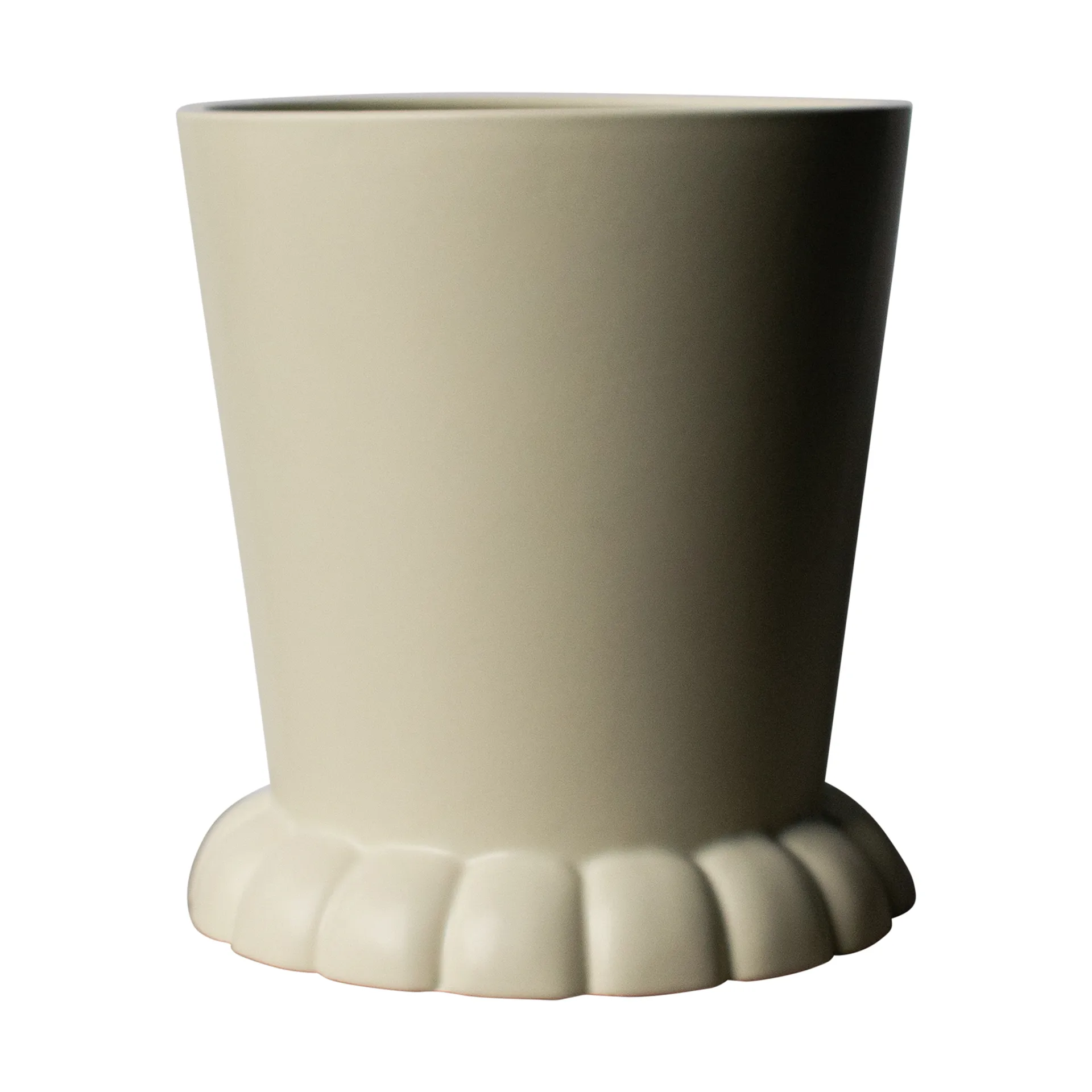 Flora kruka Ø25 cm, Creme DBKD