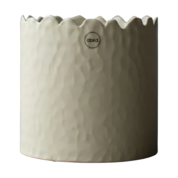 Flowery kruka Ø16 cm - Creme - DBKD