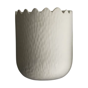 Flowery väggkruka 24 cm - Creme - DBKD