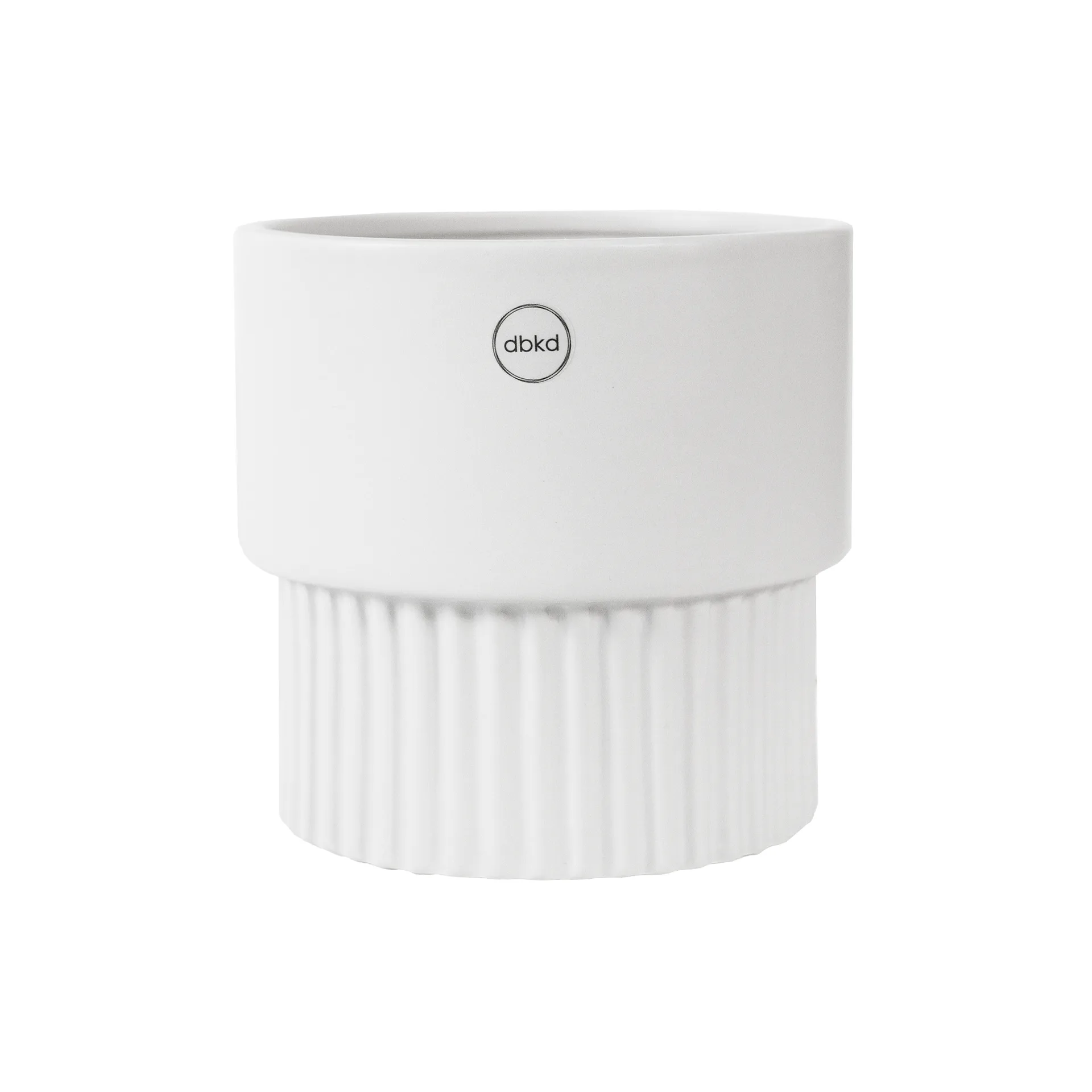 Front kruka Ø16, White DBKD