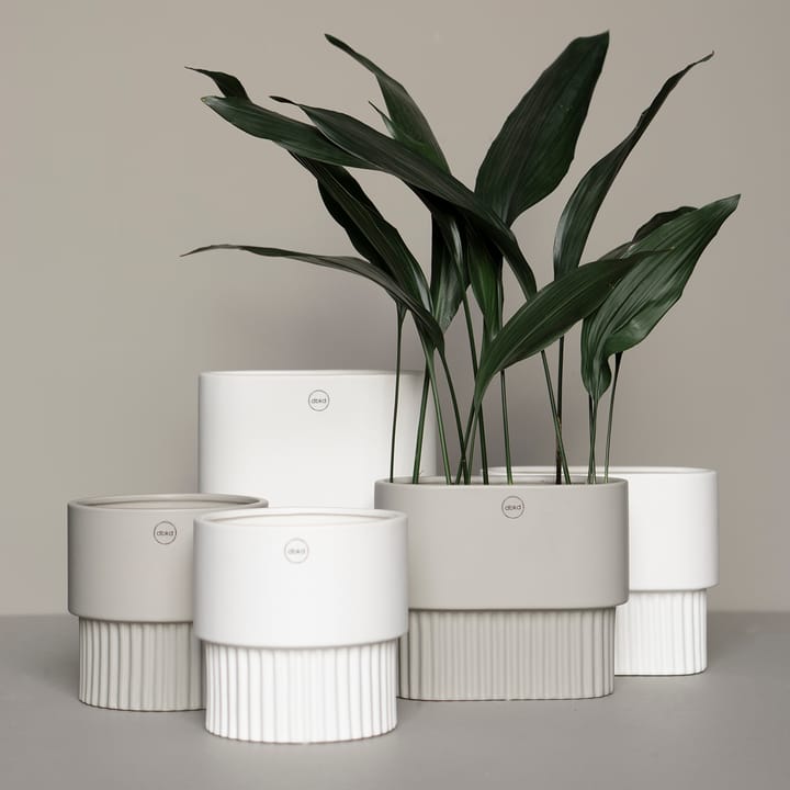 Front kruka oval hög, White DBKD