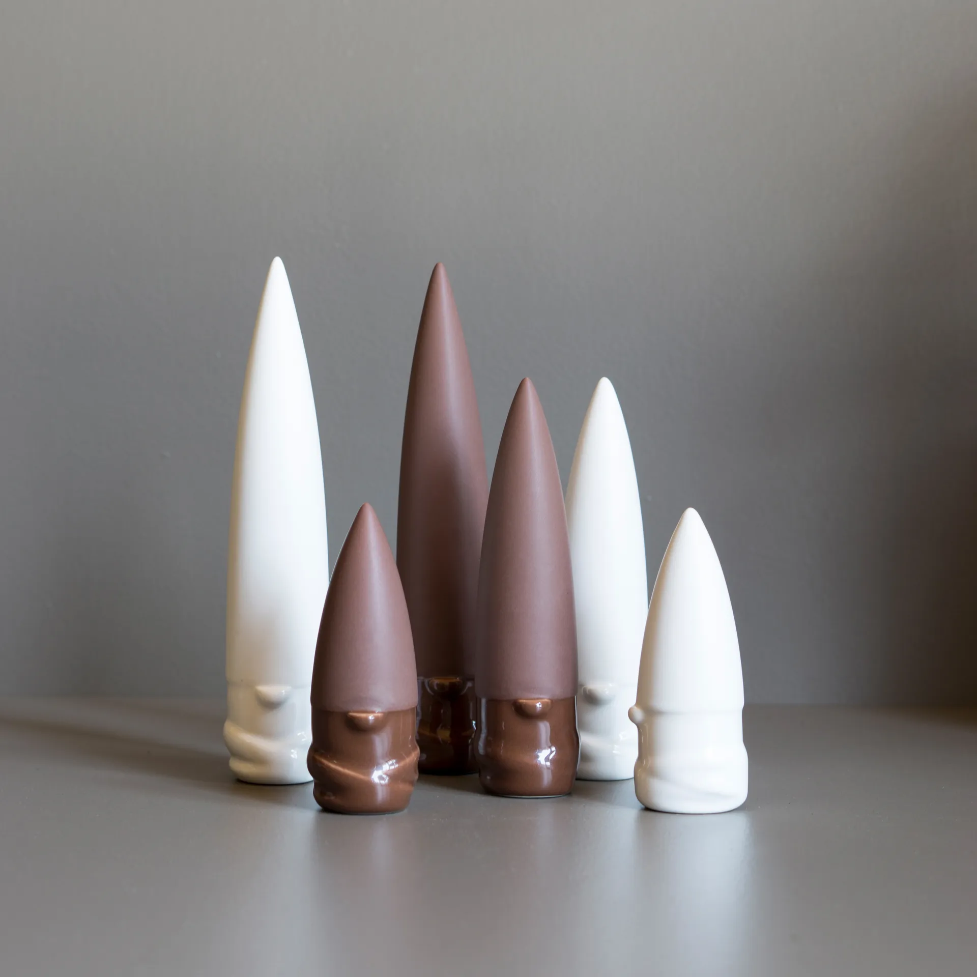 Frozen Santa juldekoration stor, White DBKD