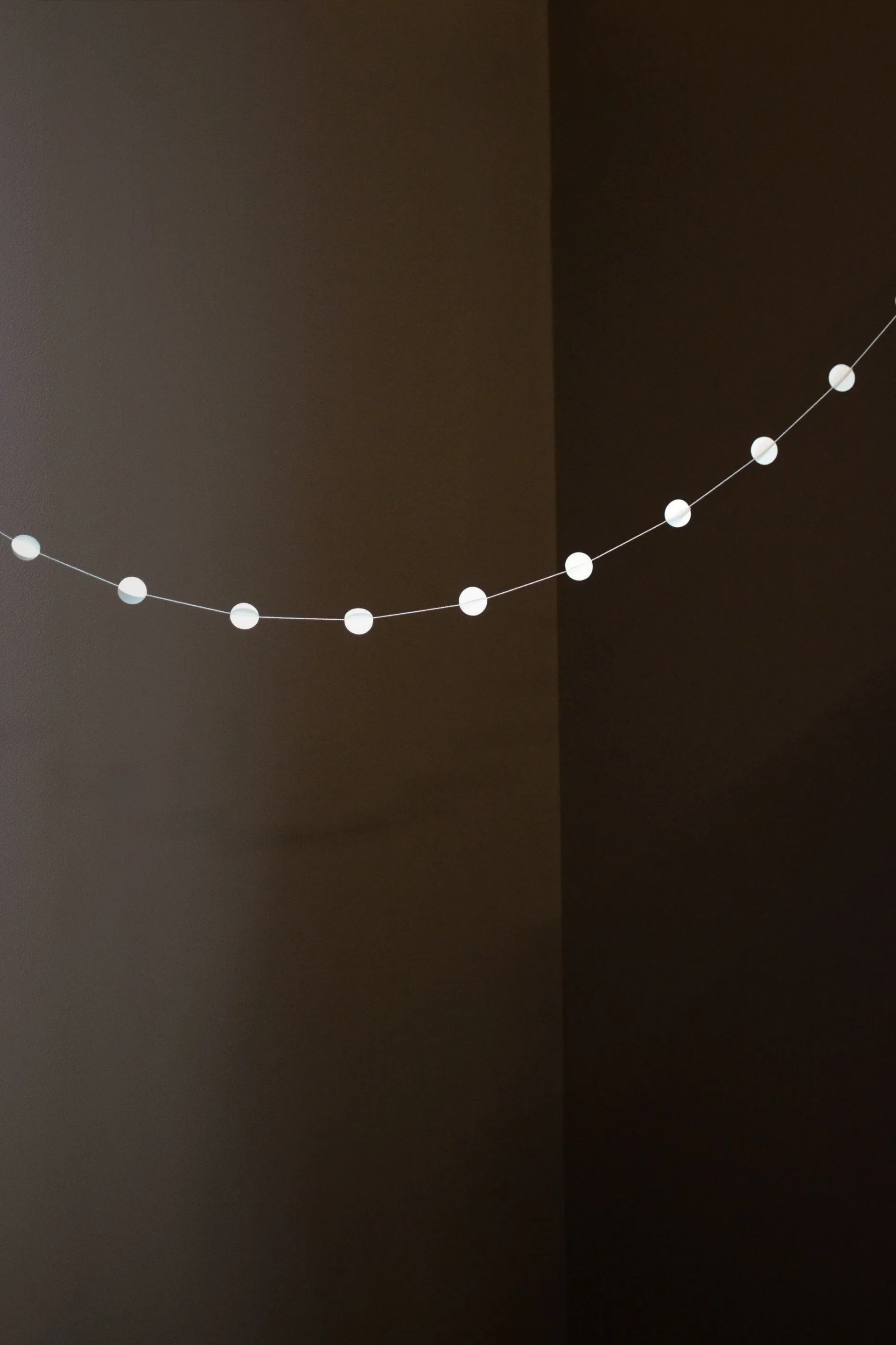 Garland girlang cirkel, White DBKD