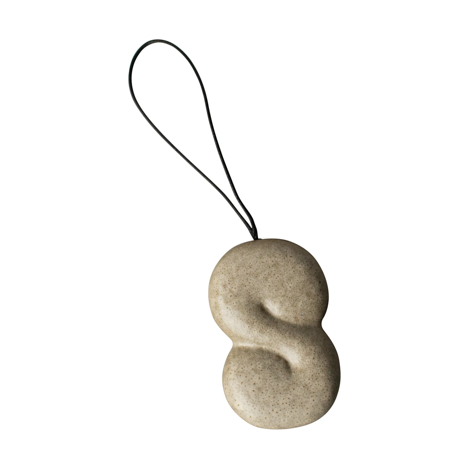 Hanging bun dekorationshänge, Beige DBKD