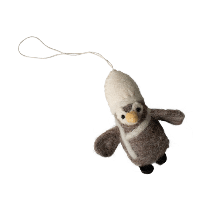 Hanging penguin dekorationshänge - Beige-white - DBKD