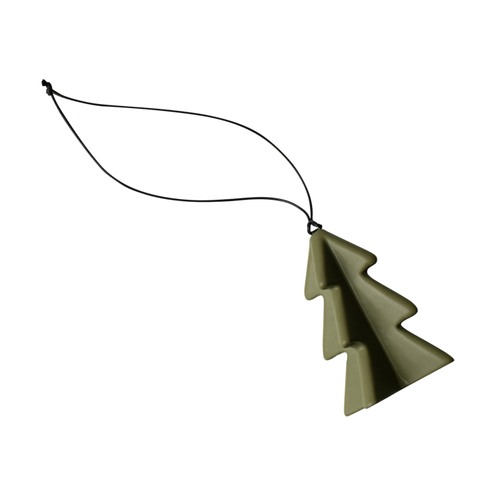 Hanging winter tree 7 cm - Green - DBKD
