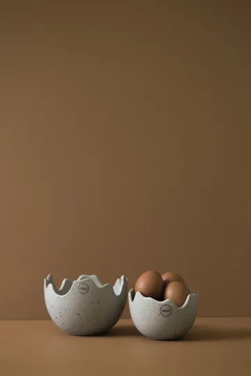 Happy Easter skål äggskal small - Mole dot - DBKD