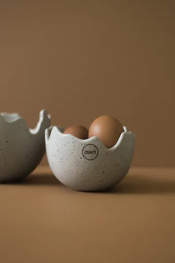 Happy Easter skål äggskal small - Mole dot - DBKD