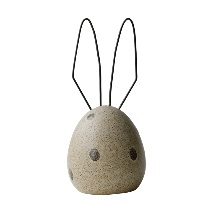 Hare påskdekoration H18 cm - Beige dot - DBKD