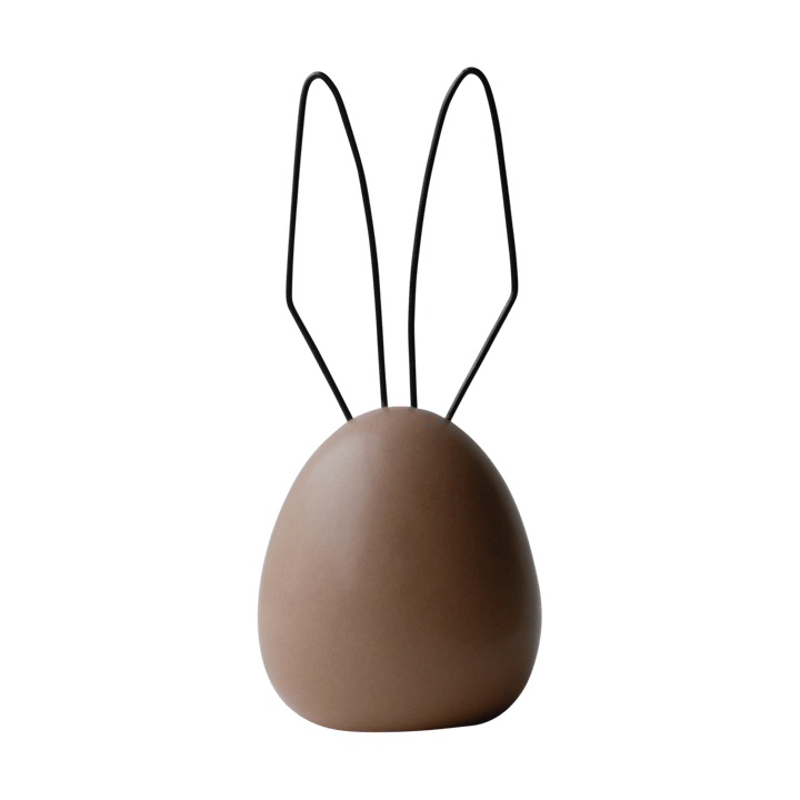 Hare påskdekoration H18 cm - Nougat - DBKD