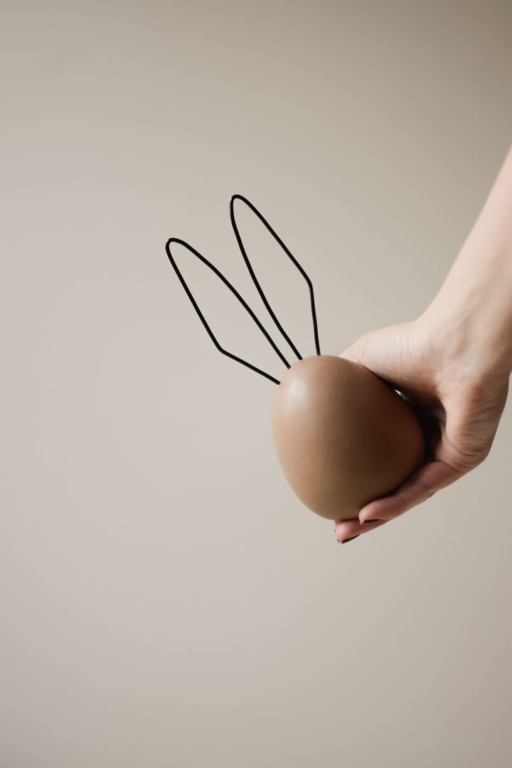Hare påskdekoration H18 cm, Nougat DBKD