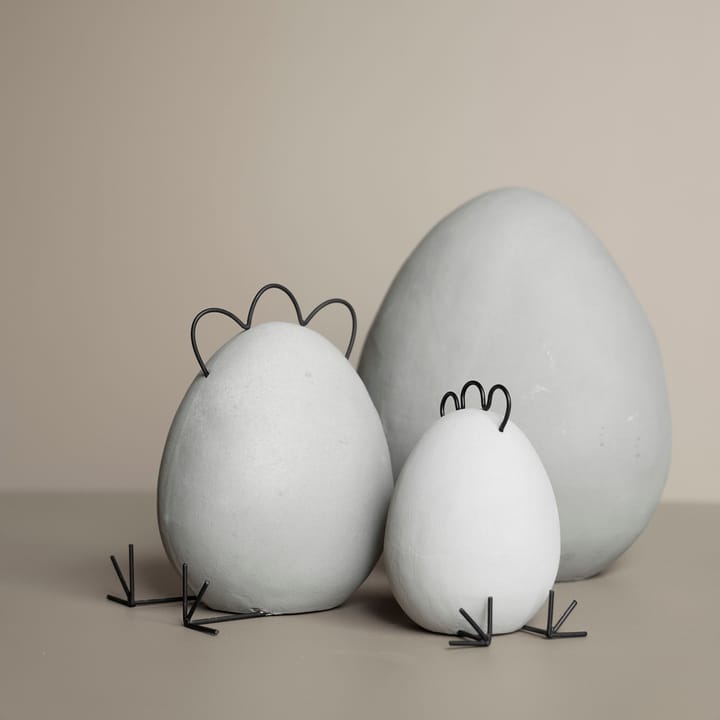 Heavy Hen påskdekoration betong - Liten - DBKD