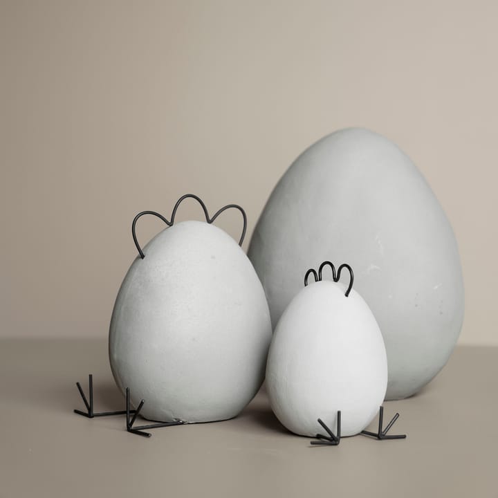 Heavy Hen påskdekoration betong, Stor DBKD