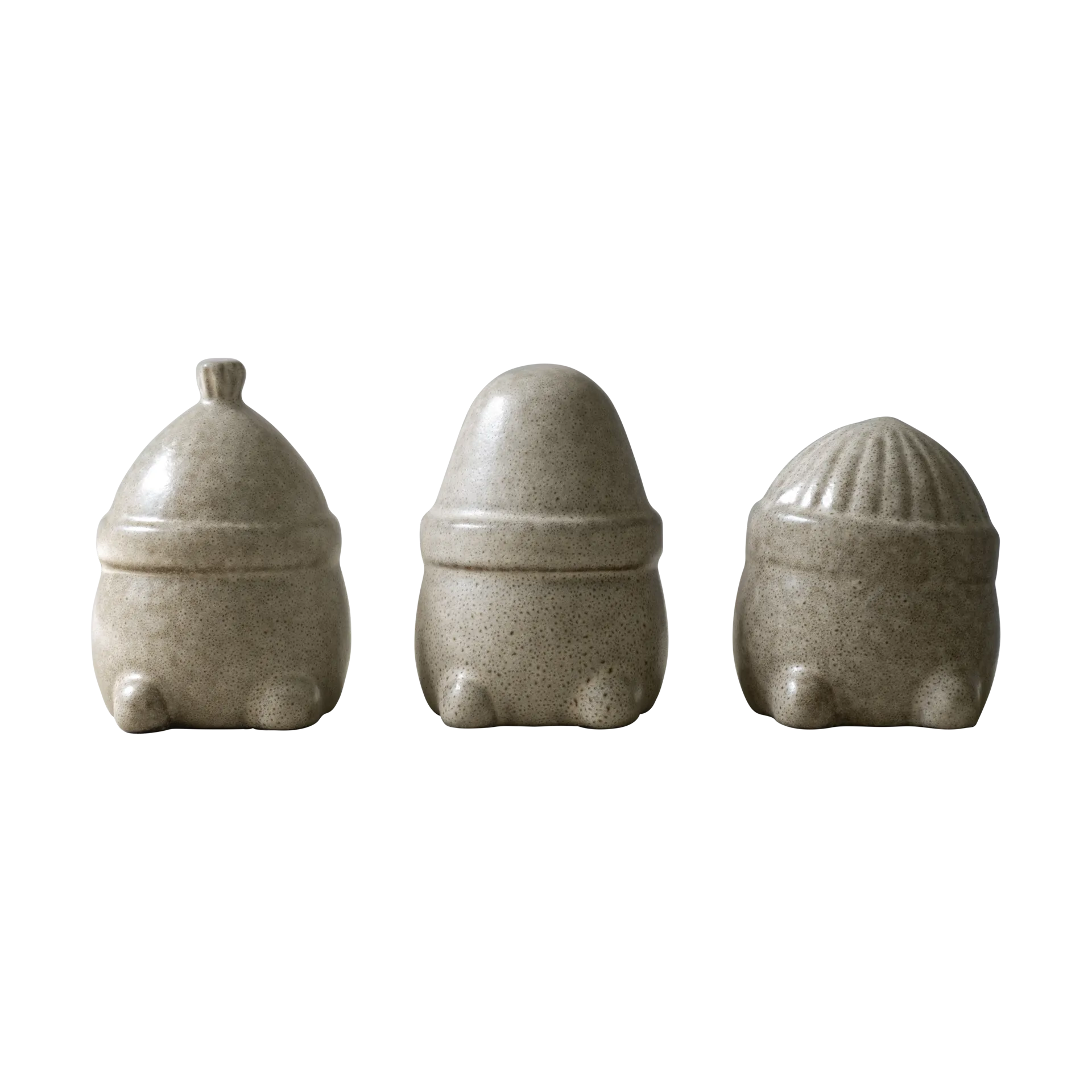 Hipster Triplets juldekoration 3-pack, Beige DBKD