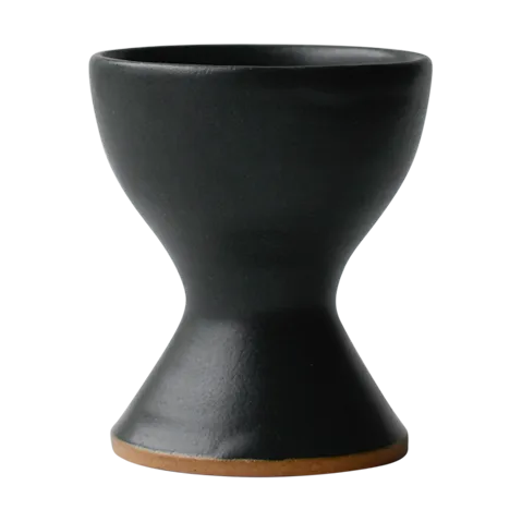 Made äggkopp 4-pack, Black DBKD