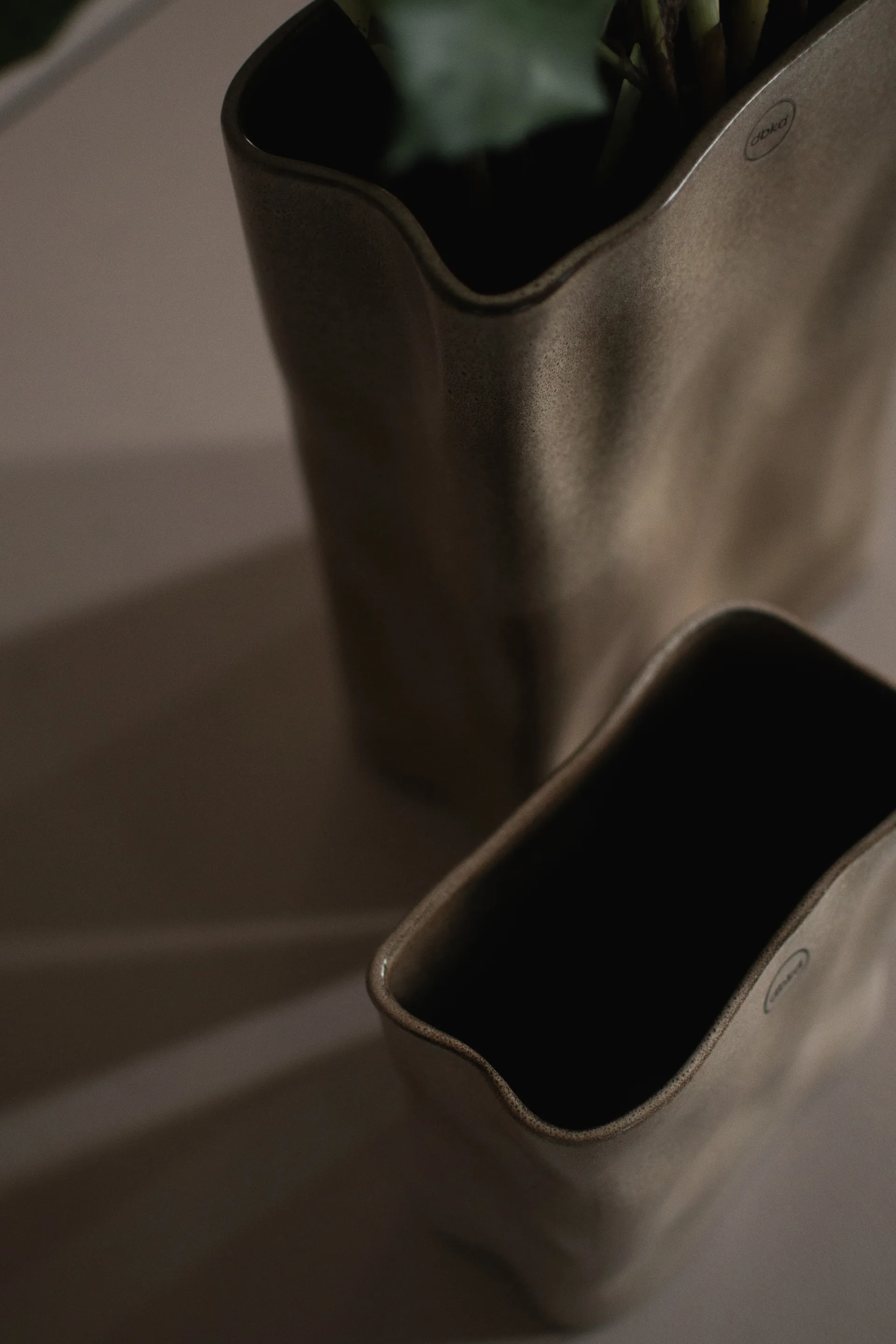 Meadow vas H18 cm, Beige DBKD