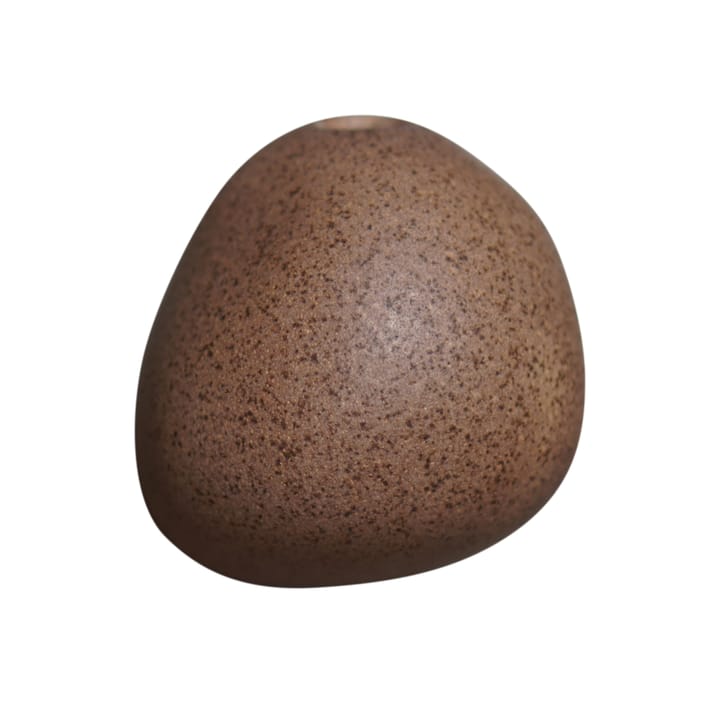Miniature vägghängd vas brun, Medium Ø9 cm DBKD