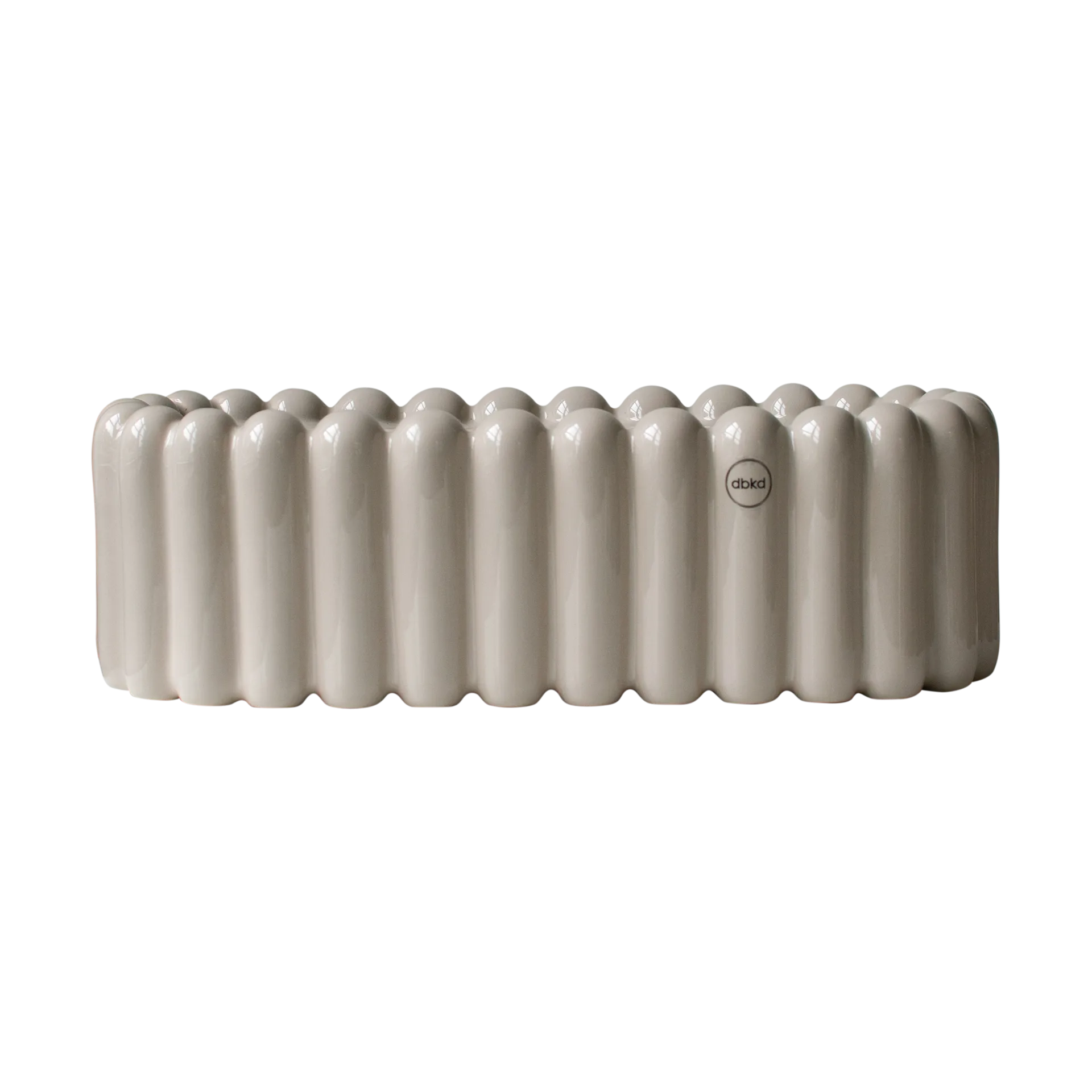 Mist kruka oval small 35 cm, Shiney mole DBKD