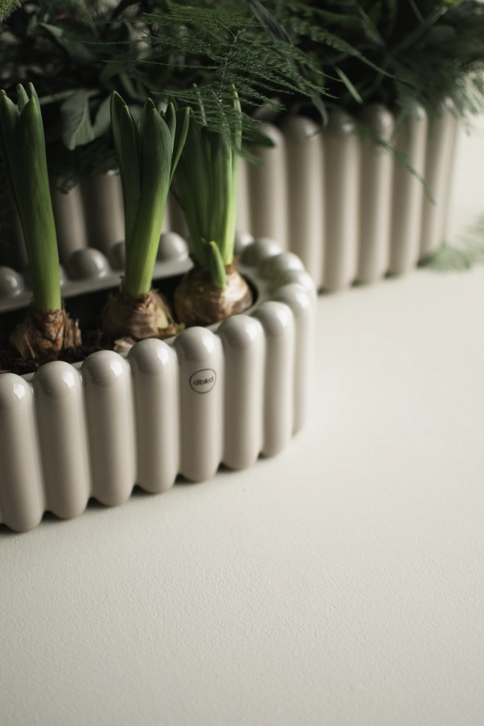 Mist kruka oval small 35 cm, Shiney mole DBKD