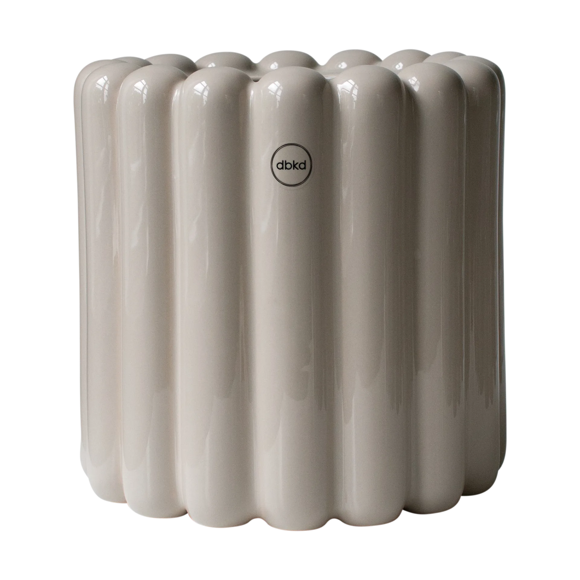 Mist kruka small Ø19x19 cm, Shiny mole DBKD