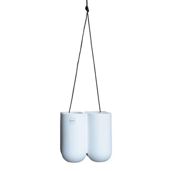 More hängande kruka vit - Small Ø14 cm - DBKD