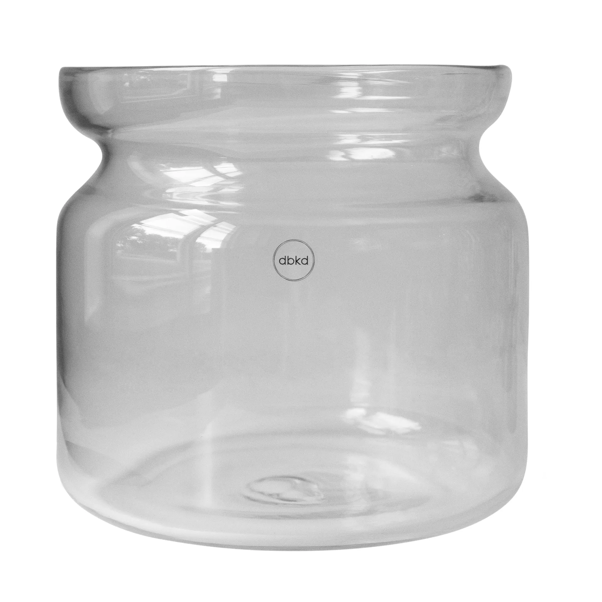 Neck vas, Clear, Ø22,5x20 cm DBKD