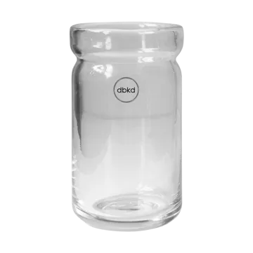 Neck vas - Clear, Ø8x15 cm - DBKD