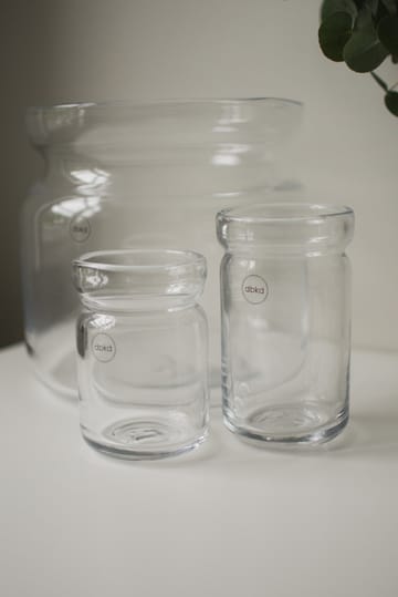 Neck vas - Clear, Ø8x15 cm - DBKD