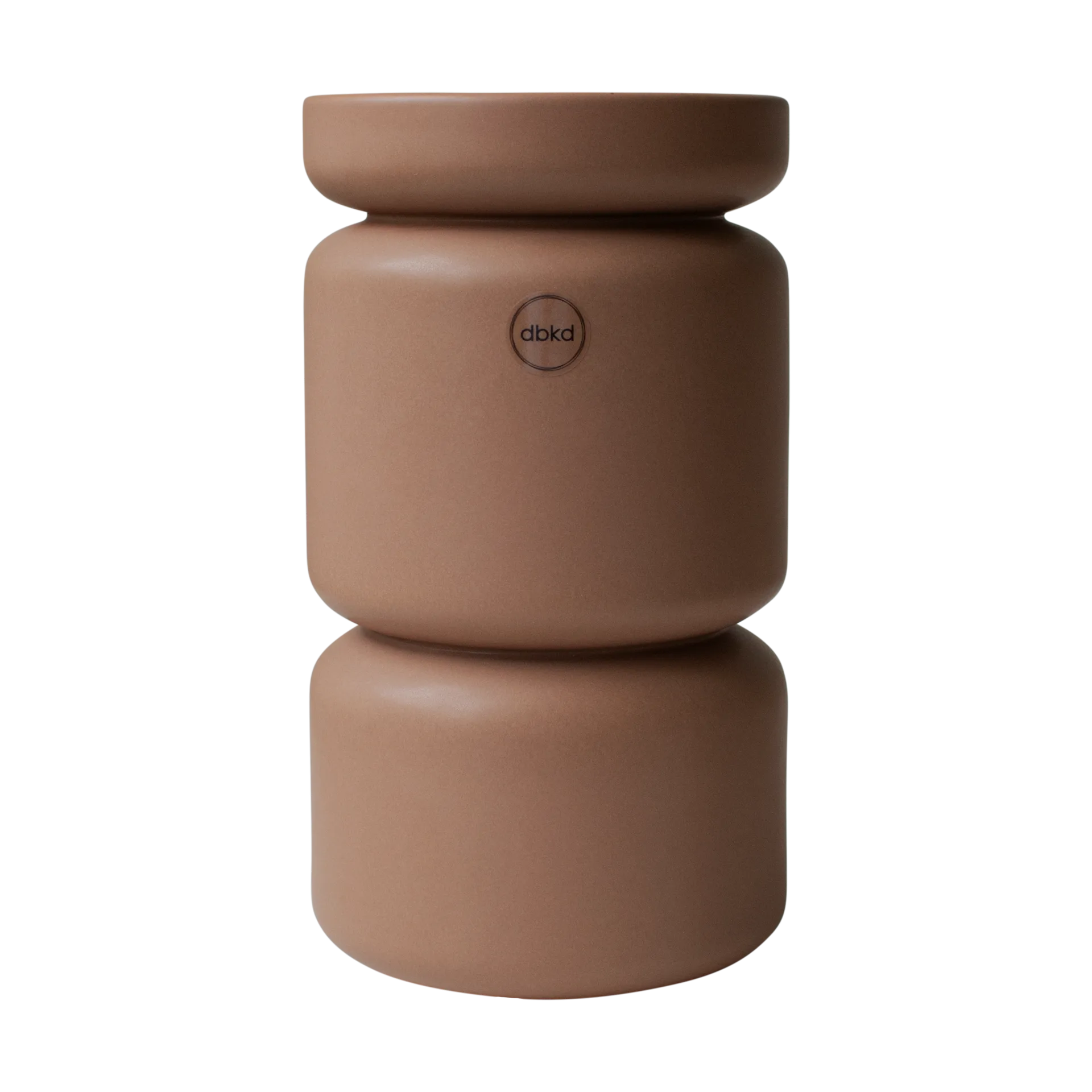 Neck vas, Nougat, Ø12x22,5 cm DBKD