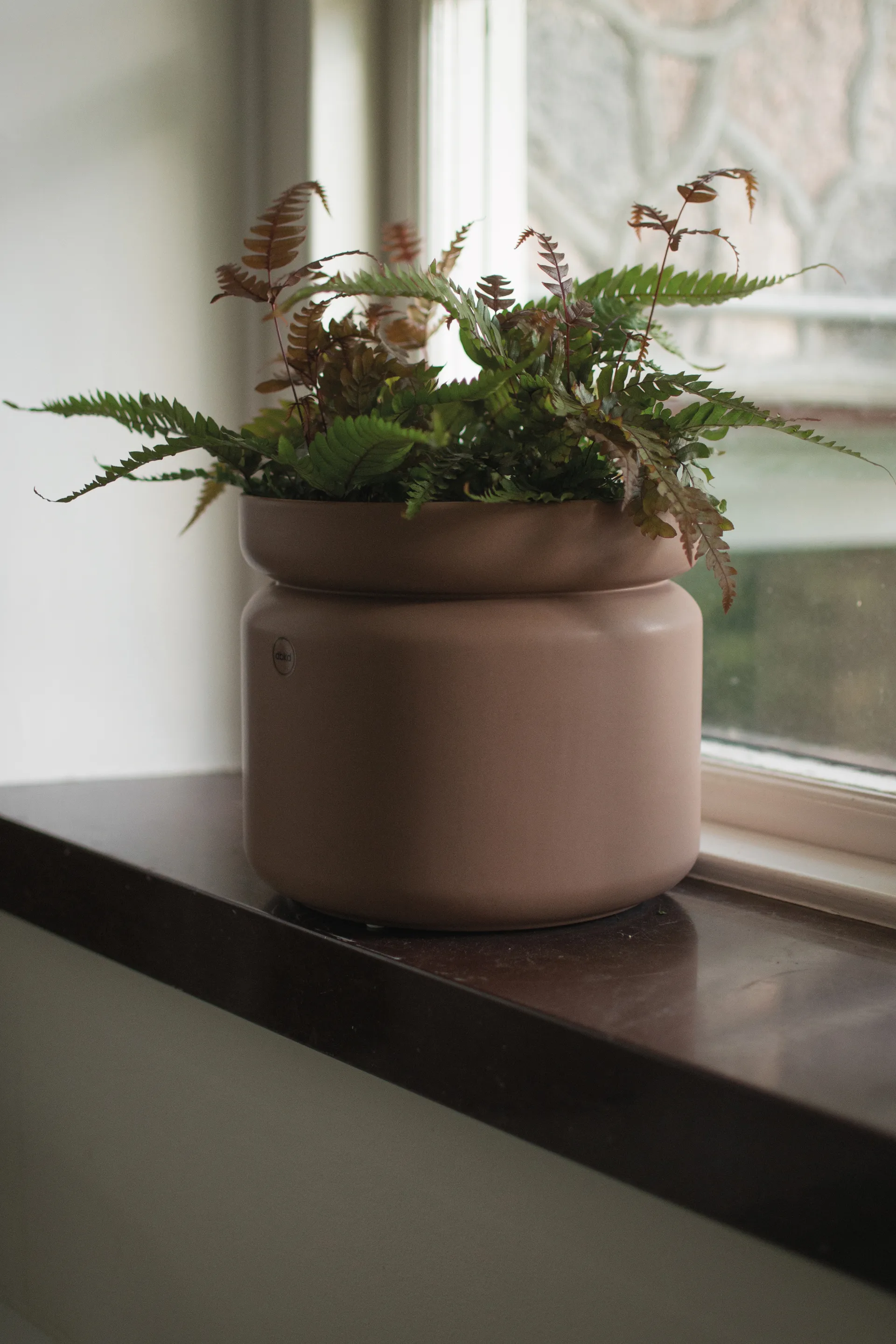 Neck vas, Nougat, Ø22,5x20 cm DBKD