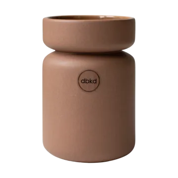 Neck vas - Nougat, Ø8x12 cm - DBKD