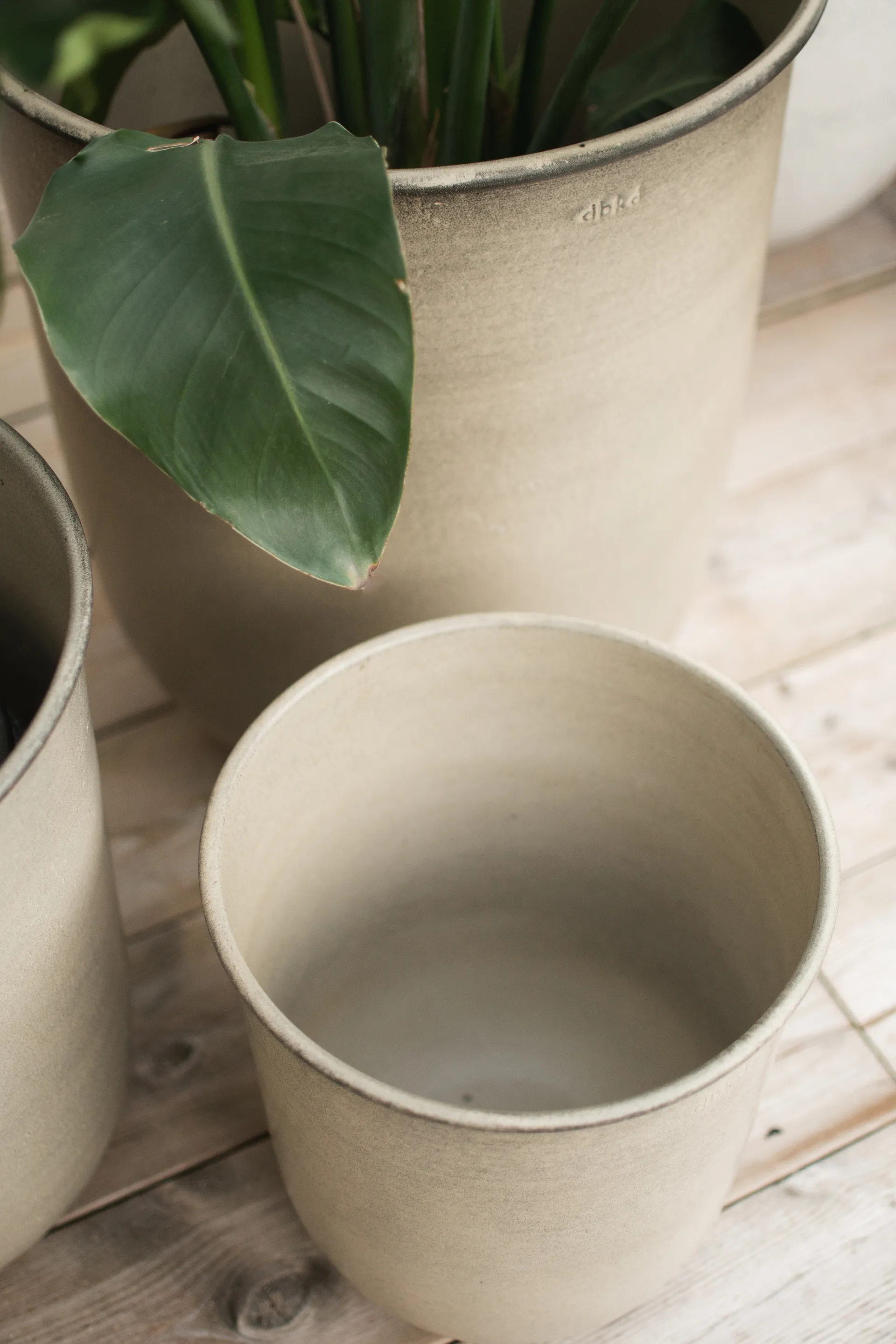 Out kruka 3 delar, Beige DBKD