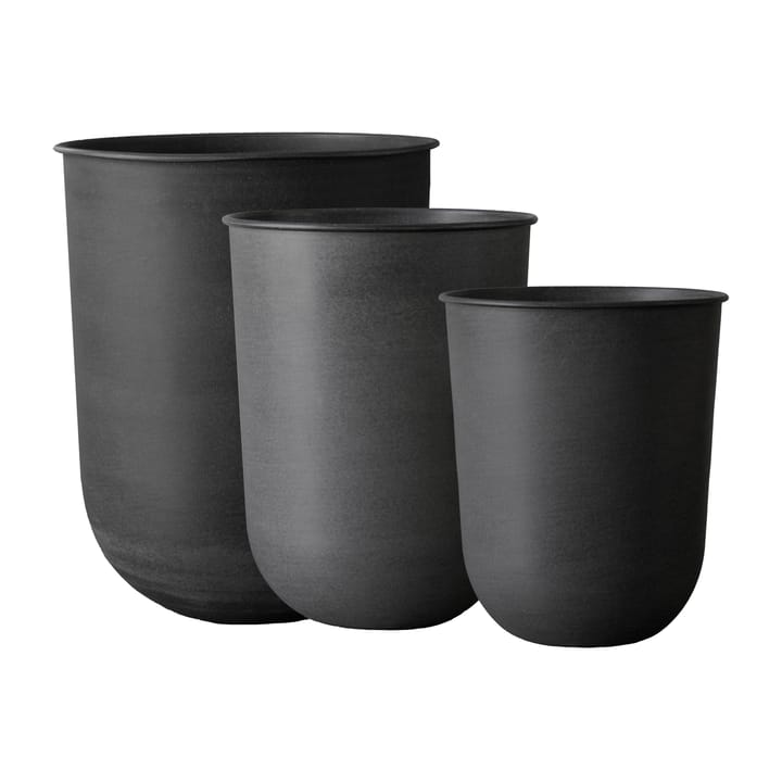 Out kruka 3-delar - Black - DBKD