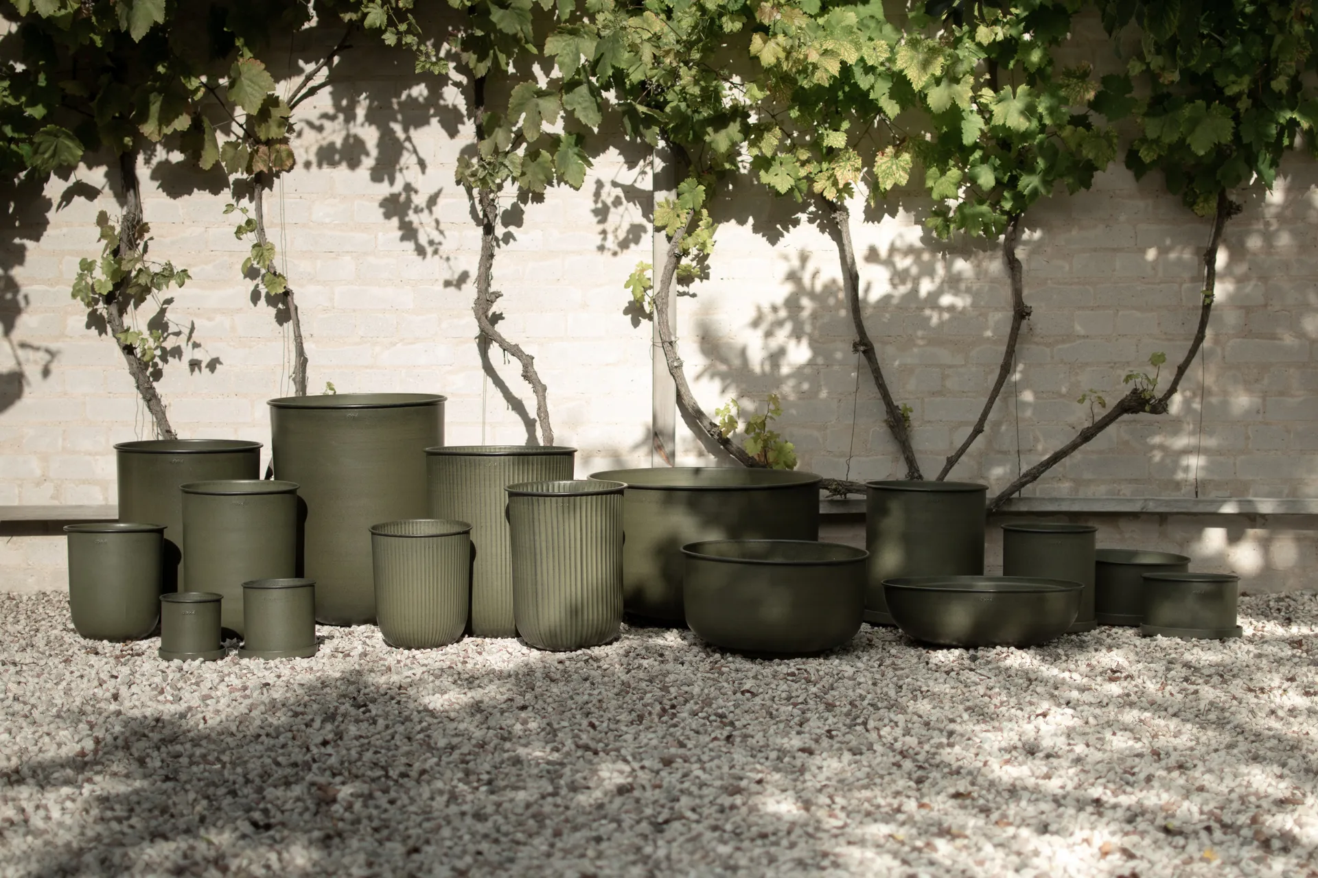 Out kruka 3 delar, Green DBKD