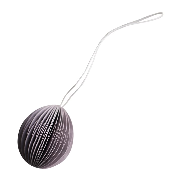Ovoid påskhänge papper small 4 cm - Purple - DBKD
