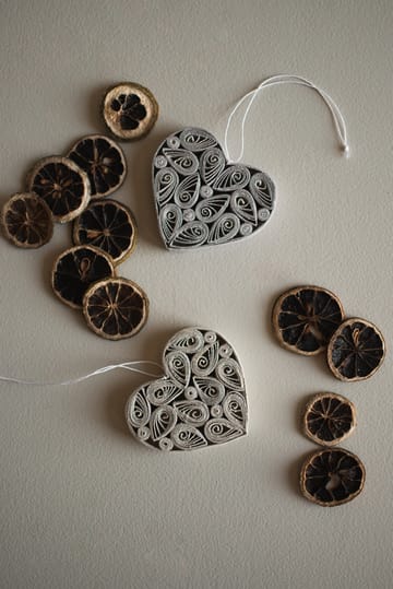 Paper heart 8 cm - Mole - DBKD