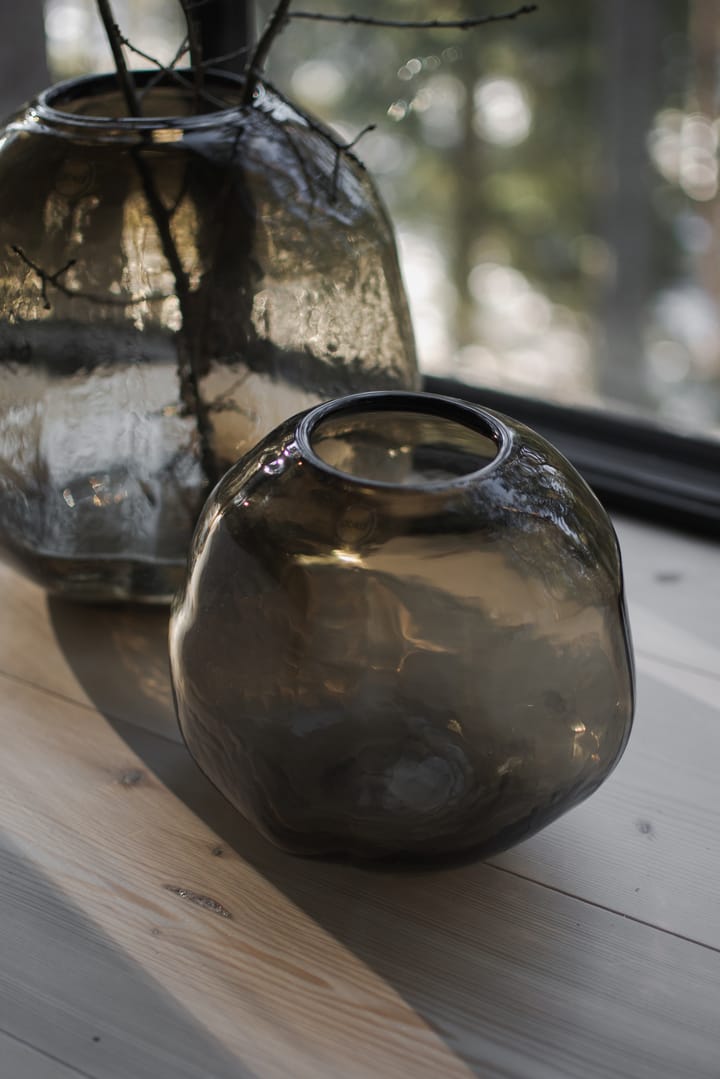 Pebble vas brun - Liten Ø20 cm - DBKD
