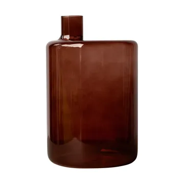 Pipe vas 21 cm - Dark red - DBKD