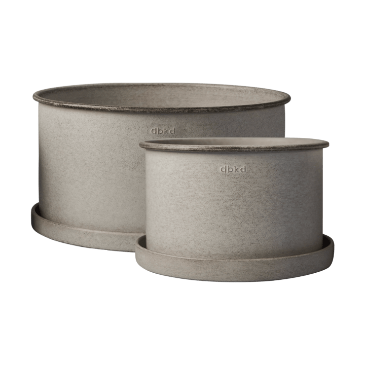 Plant bowl kruka 2-pack - Beige - DBKD