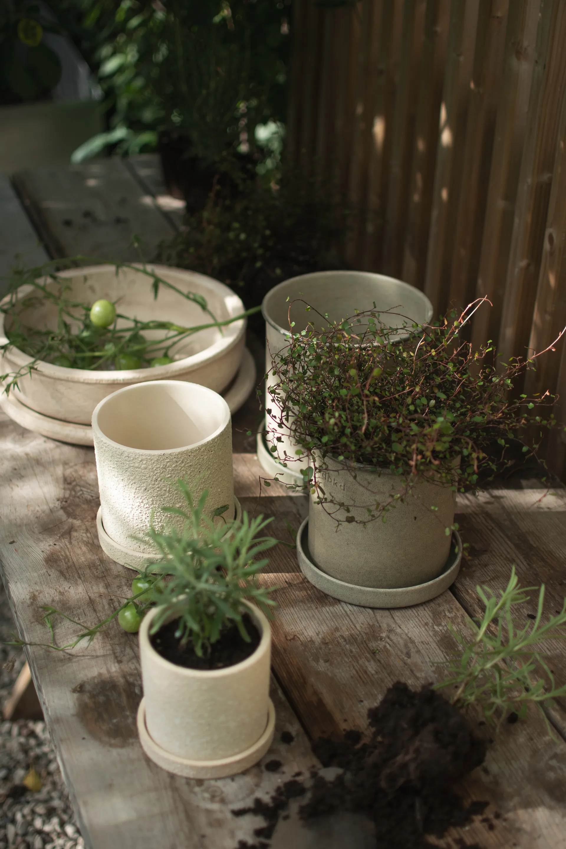 Plant pot kruka small 2-pack, Beige DBKD