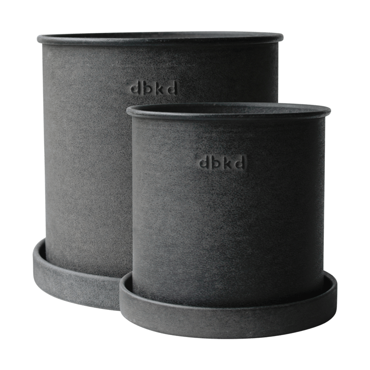 Plant pot kruka small 2-pack - Black - DBKD