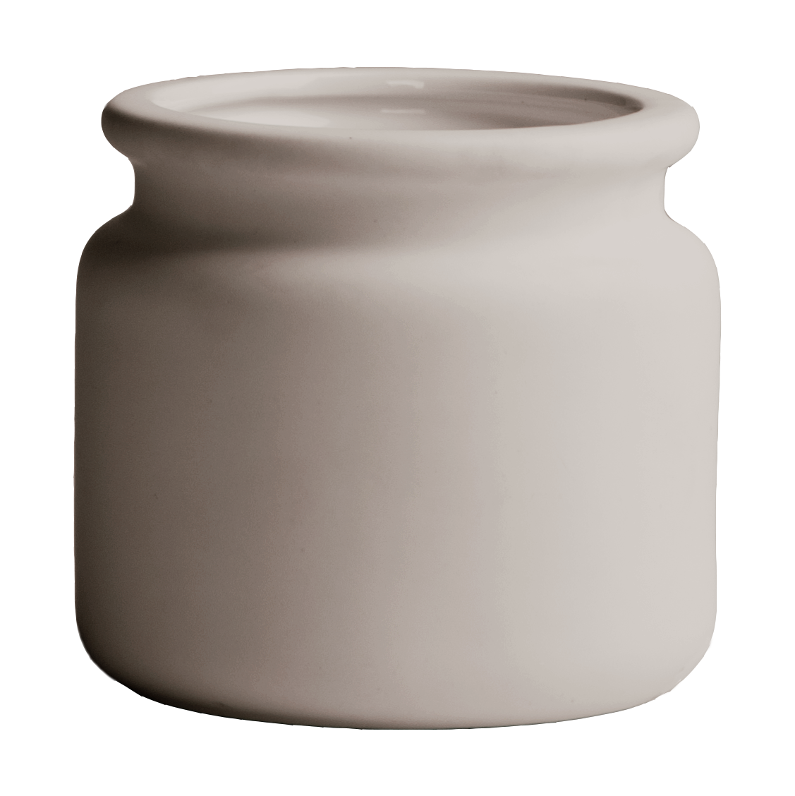 DBKD Pure kruka mole (grå) Mini, o 10 cm | Skandinavisk Design | Krukor | Beige