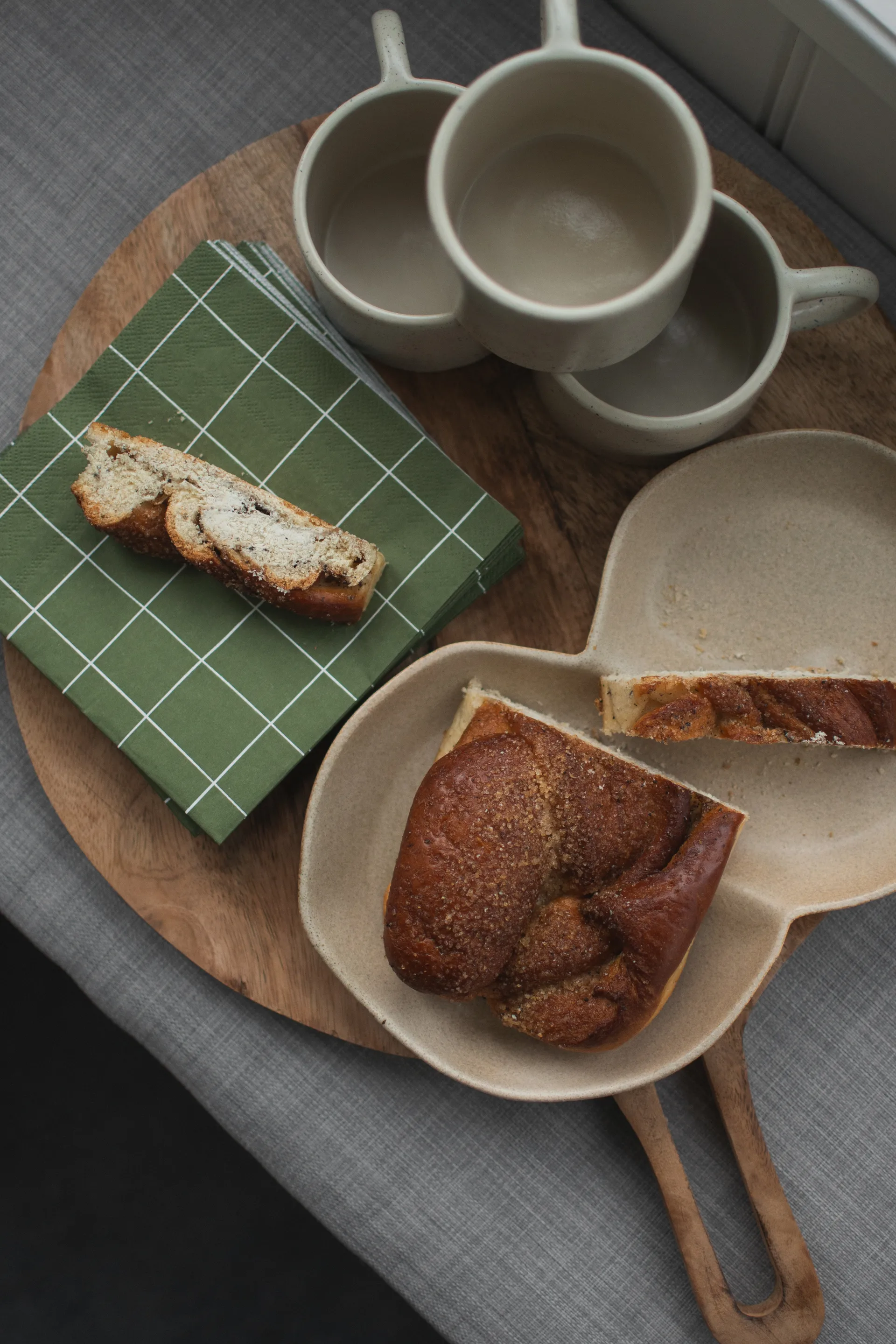 Square pappersservett 33x33 cm 20-pack, Green DBKD