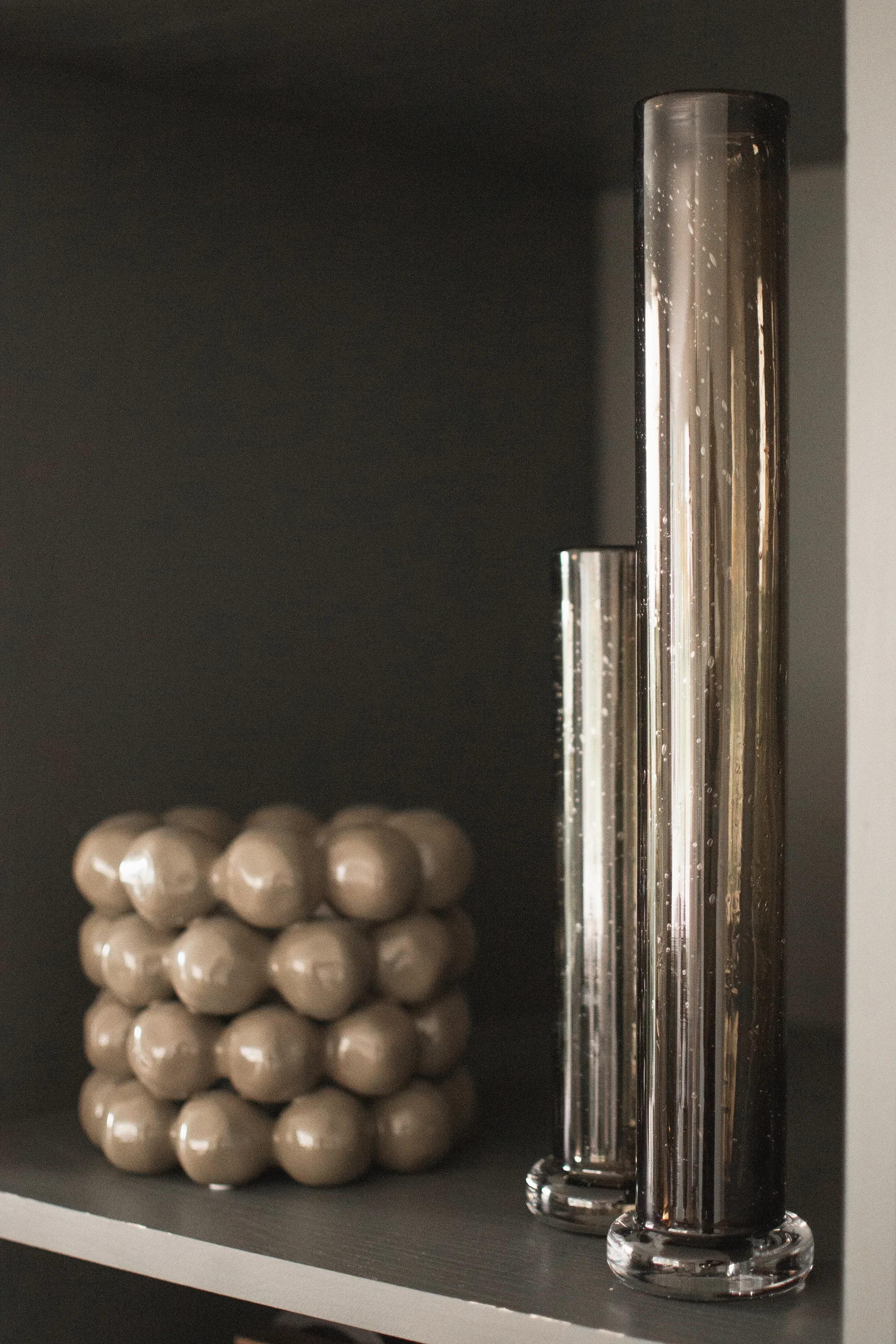 Tall vas, Brown, 40 cm DBKD