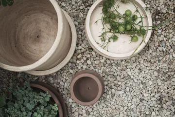 Terra bowl kruka - Sand, Ø30x10,5 cm - DBKD